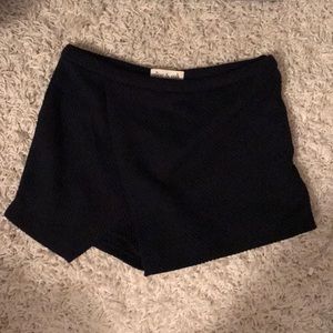 Olive and Oak Blue quilted envelope skirt/shorts